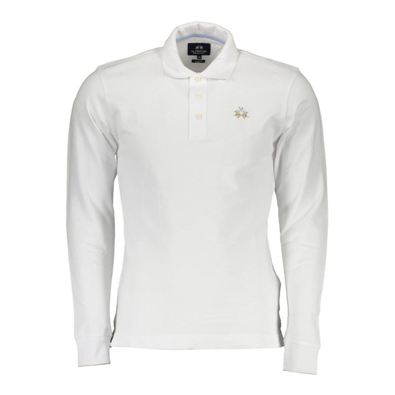LA MARTINA POLO MANICHE LUNGHE UOMO BIANCO LA MARTINA POLO MANICHE LUNGHE UOMO BIANCO