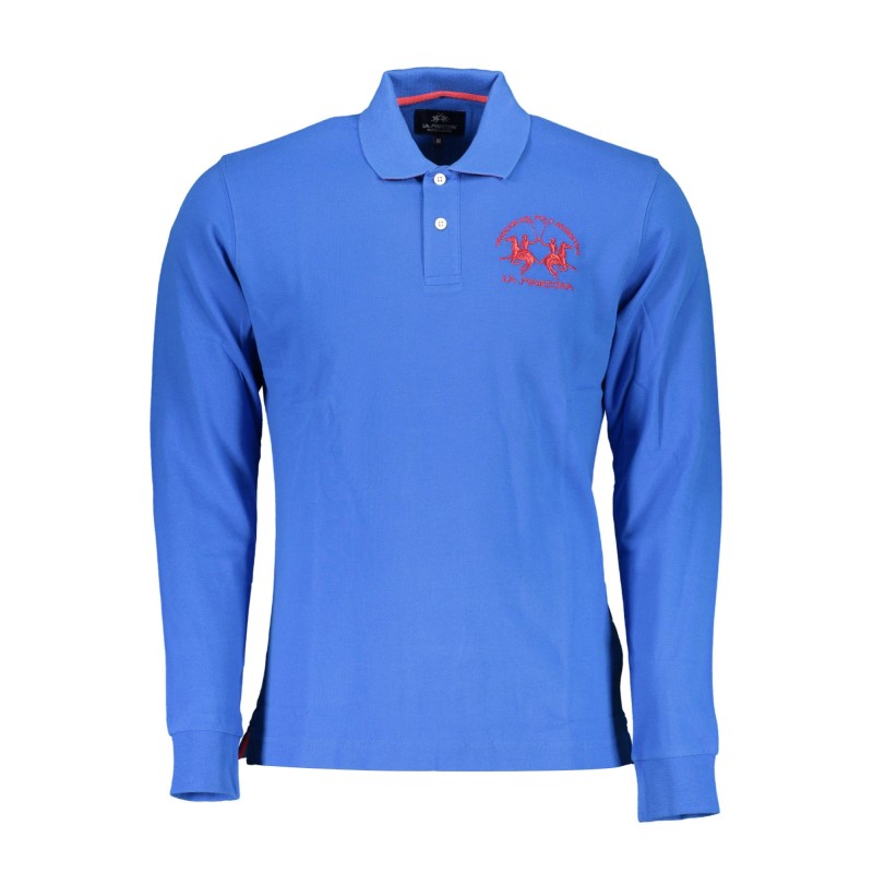 LA MARTINA POLO MANICHE LUNGHE UOMO BLU LA MARTINA POLO MANICHE LUNGHE UOMO BLU