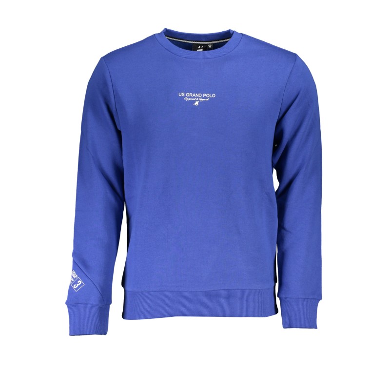 U.S. GRAND POLO FELPA SENZA ZIP UOMO BLU U.S. GRAND POLO FELPA SENZA ZIP UOMO BLU