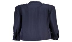 TOMMY HILFIGER CAMICIA MANICHE LUNGHE DONNA BLU