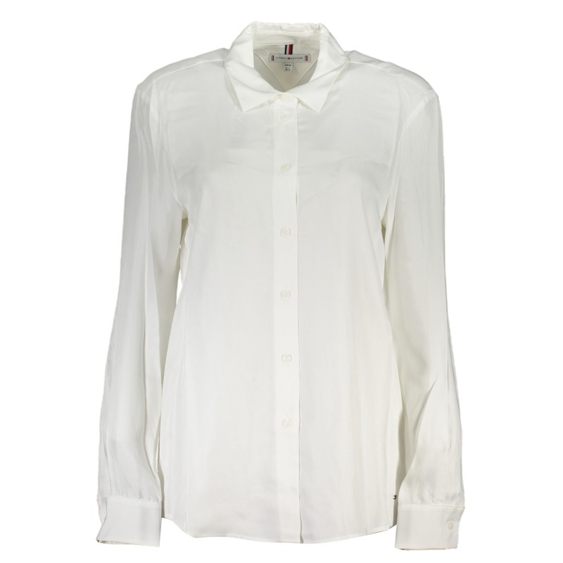 TOMMY HILFIGER CAMICIA MANICHE LUNGHE DONNA BIANCO TOMMY HILFIGER CAMICIA MANICHE LUNGHE DONNA BIANCO