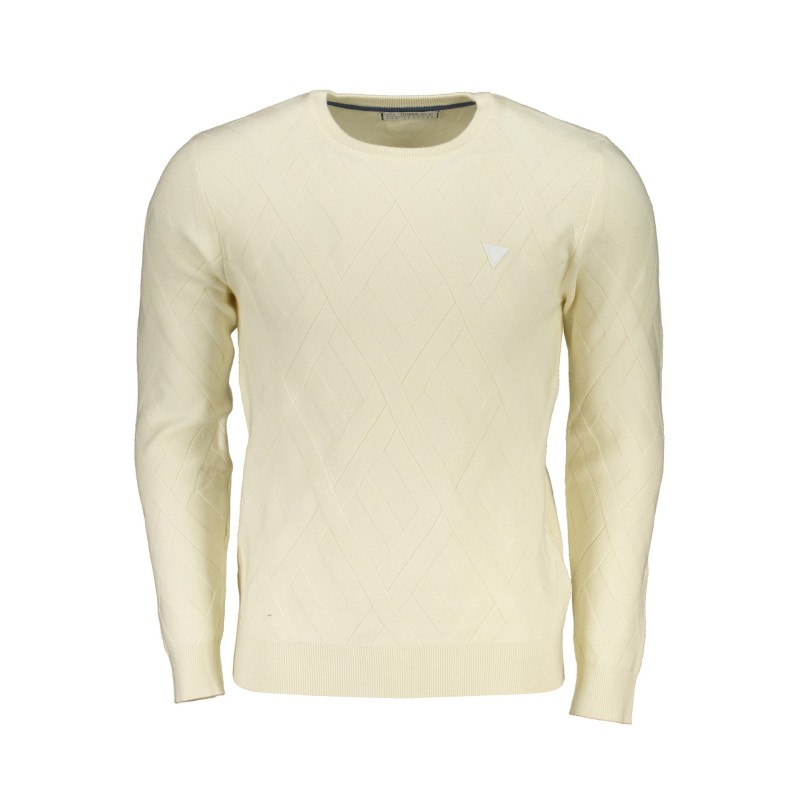 GUESS JEANS MAGLIONE UOMO BIANCO GUESS JEANS MAGLIONE UOMO BIANCO