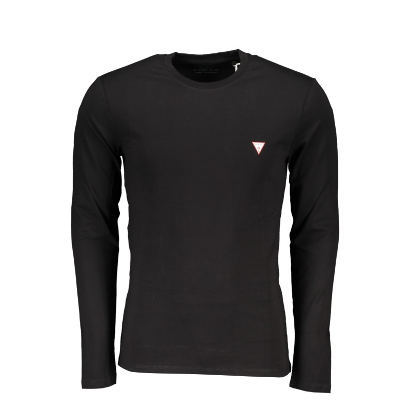 GUESS JEANS T-SHIRT MANICHE LUNGHE UOMO NERO GUESS JEANS T-SHIRT MANICHE LUNGHE UOMO NERO