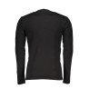 GUESS JEANS T-SHIRT MANICHE LUNGHE UOMO NERO