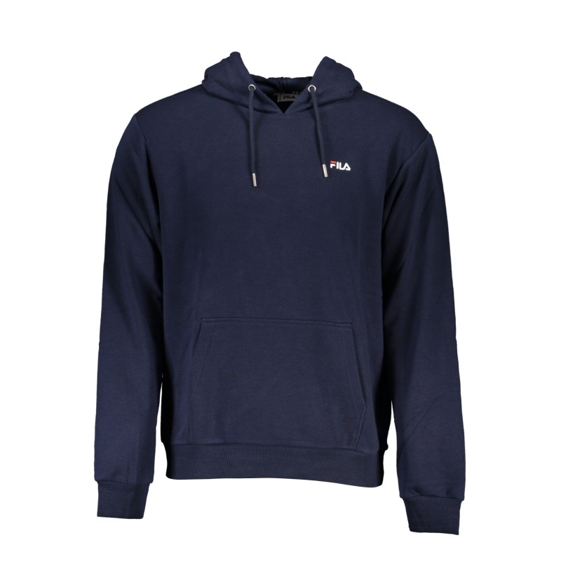FILA FELPA SENZA ZIP UOMO BLU FILA FELPA SENZA ZIP UOMO BLU