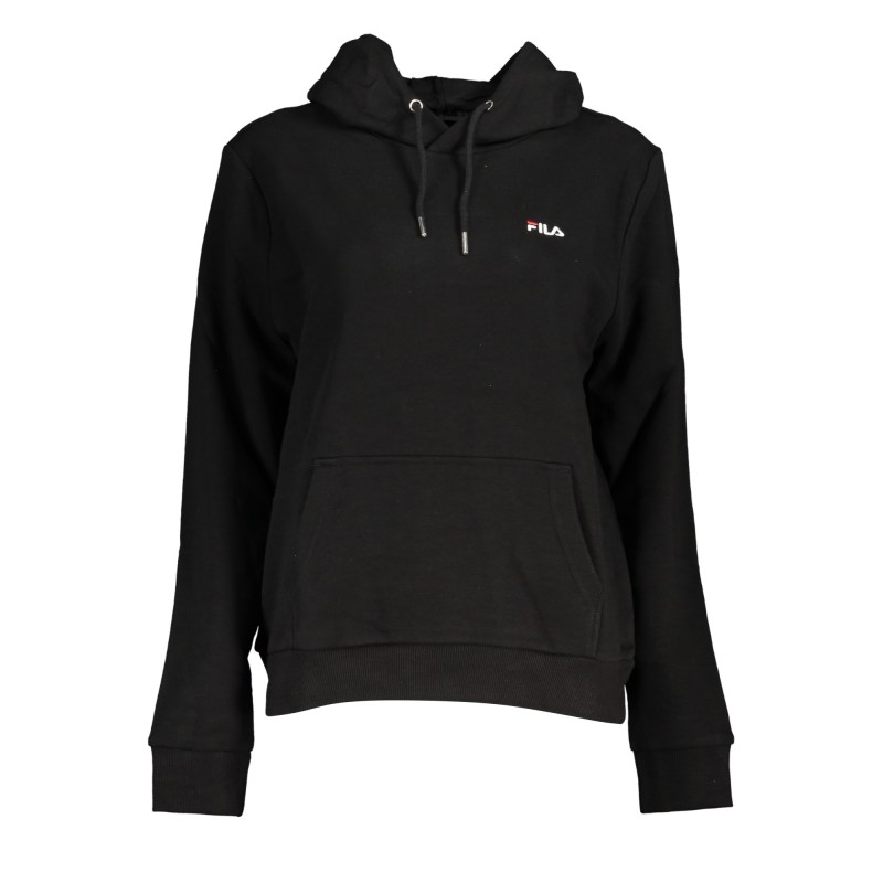 FILA FELPA SENZA ZIP DONNA NERO FILA FELPA SENZA ZIP DONNA NERO
