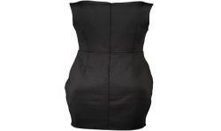 GUESS JEANS ABITO CORTO DONNA NERO
