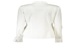 GUESS JEANS CAMICIA MANICHE LUNGHE DONNA BIANCO