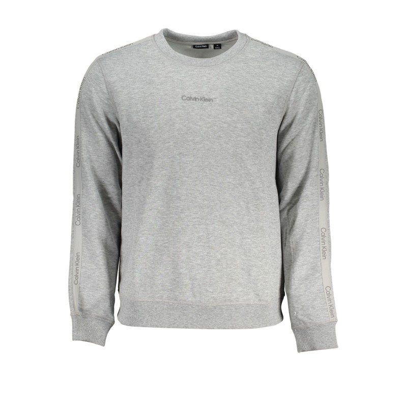 CALVIN KLEIN FELPA SENZA ZIP UOMO GRIGIO CALVIN KLEIN FELPA SENZA ZIP UOMO GRIGIO