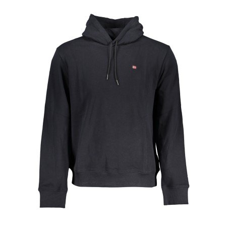 NAPAPIJRI FELPA CON ZIP UOMO NERO