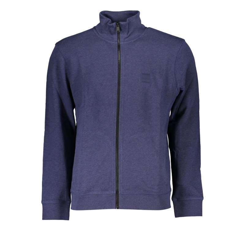 HUGO BOSS FELPA CON ZIP UOMO BLU HUGO BOSS FELPA CON ZIP UOMO BLU