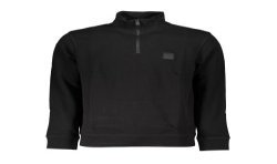 HUGO BOSS FELPA CON ZIP UOMO NERO