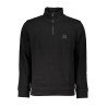 HUGO BOSS FELPA CON ZIP UOMO NERO