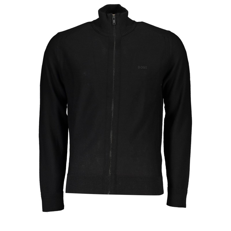 HUGO BOSS CARDIGAN UOMO NERO HUGO BOSS CARDIGAN UOMO NERO