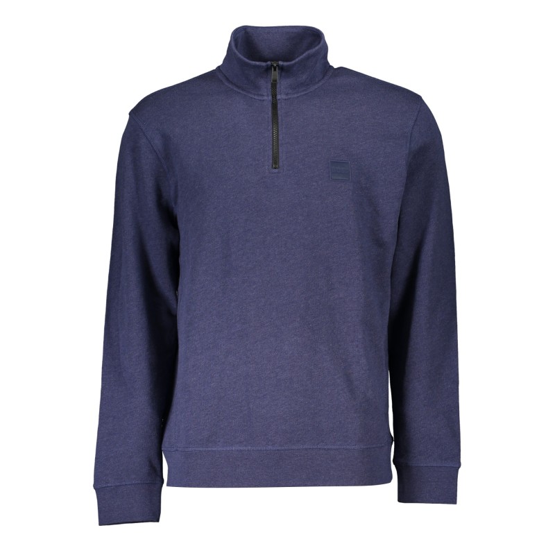 HUGO BOSS FELPA CON ZIP UOMO BLU HUGO BOSS FELPA CON ZIP UOMO BLU