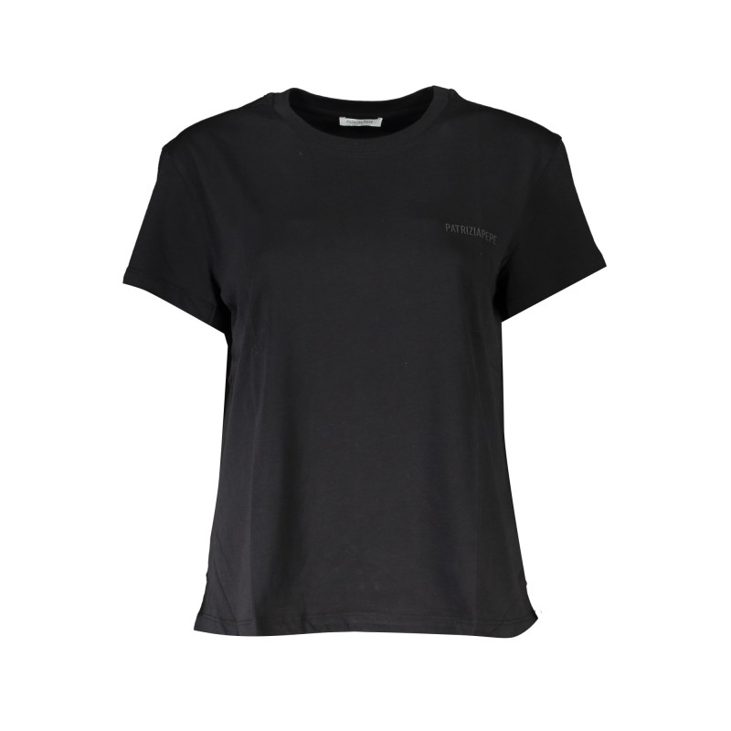 PATRIZIA PEPE T-SHIRT MANICHE CORTE DONNA NERO PATRIZIA PEPE T-SHIRT MANICHE CORTE DONNA NERO