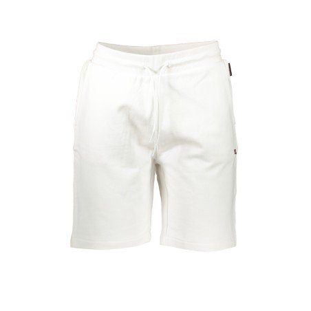 NAPAPIJRI PANTALONE SHORT UOMO BIANCO