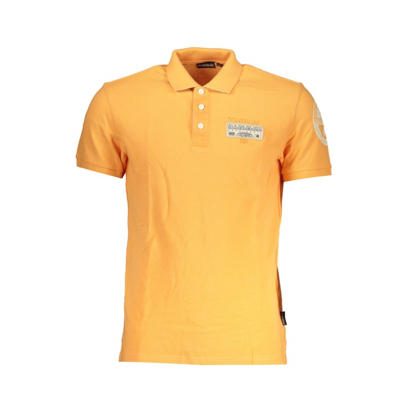 NAPAPIJRI POLO MANICHE CORTE UOMO ARANCIO NAPAPIJRI POLO MANICHE CORTE UOMO ARANCIO