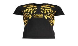 CAVALLI CLASS T-SHIRT MANICHE CORTE UOMO NERO