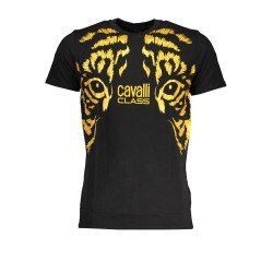 CAVALLI CLASS T-SHIRT MANICHE CORTE UOMO NERO