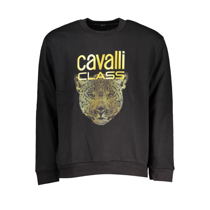 CAVALLI CLASS FELPA SENZA ZIP DONNA NERO CAVALLI CLASS FELPA SENZA ZIP DONNA NERO