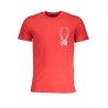 CAVALLI CLASS T-SHIRT MANICHE CORTE UOMO ROSSO
