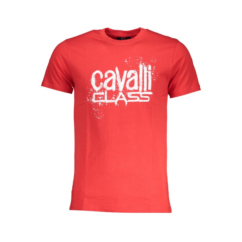 CAVALLI CLASS T-SHIRT MANICHE CORTE UOMO ROSSO CAVALLI CLASS T-SHIRT MANICHE CORTE UOMO ROSSO