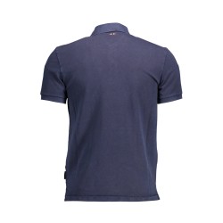 NAPAPIJRI POLO MANICHE CORTE UOMO BLU