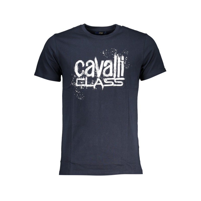 CAVALLI CLASS T-SHIRT MANICHE CORTE UOMO BLU CAVALLI CLASS T-SHIRT MANICHE CORTE UOMO BLU