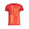 CAVALLI CLASS T-SHIRT MANICHE CORTE UOMO ROSSO