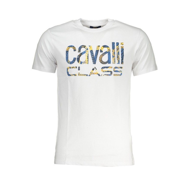 CAVALLI CLASS T-SHIRT MANICHE CORTE UOMO BIANCO CAVALLI CLASS T-SHIRT MANICHE CORTE UOMO BIANCO