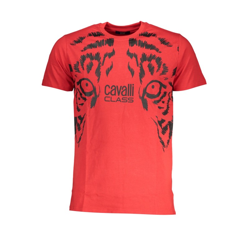 CAVALLI CLASS T-SHIRT MANICHE CORTE UOMO ROSSO CAVALLI CLASS T-SHIRT MANICHE CORTE UOMO ROSSO