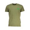 CAVALLI CLASS T-SHIRT MANICHE CORTE UOMO VERDE