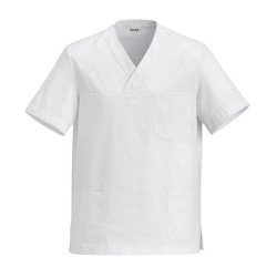 Casacca unisex Leonardo - 100% Cotton - White