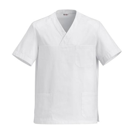 Casacca unisex Leonardo - 100% Cotton - White