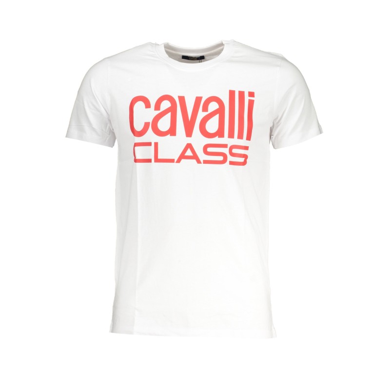 CAVALLI CLASS T-SHIRT MANICHE CORTE UOMO BIANCO CAVALLI CLASS T-SHIRT MANICHE CORTE UOMO BIANCO