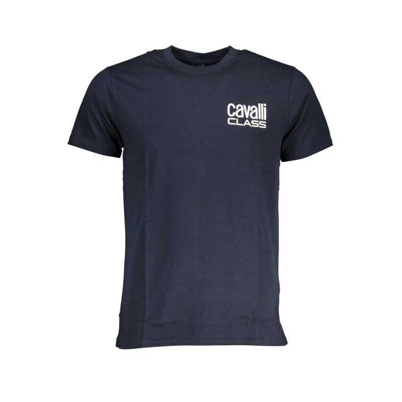 CAVALLI CLASS T-SHIRT MANICHE CORTE UOMO BLU CAVALLI CLASS T-SHIRT MANICHE CORTE UOMO BLU