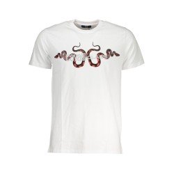 CAVALLI CLASS T-SHIRT MANICHE CORTE UOMO BIANCO