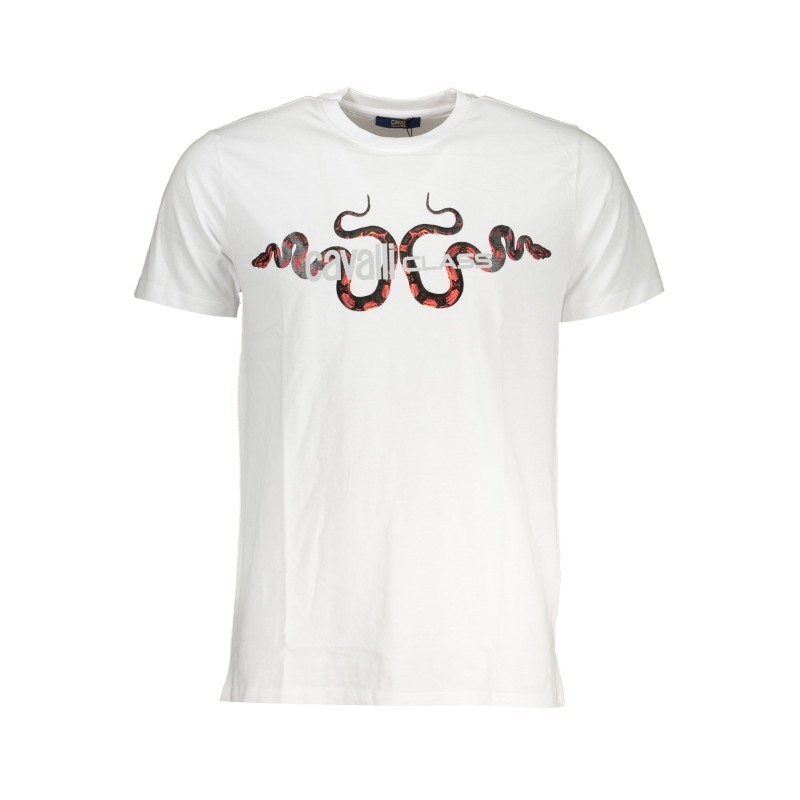 CAVALLI CLASS T-SHIRT MANICHE CORTE UOMO BIANCO CAVALLI CLASS T-SHIRT MANICHE CORTE UOMO BIANCO