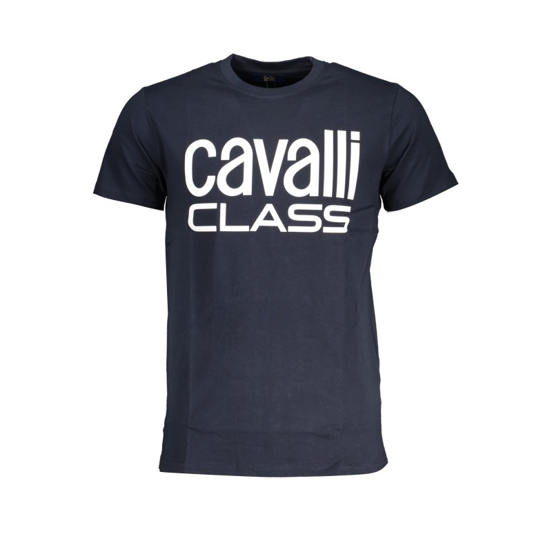 CAVALLI CLASS T-SHIRT MANICHE CORTE UOMO BLU CAVALLI CLASS T-SHIRT MANICHE CORTE UOMO BLU