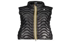 K-WAY SMANICATO DONNA NERO