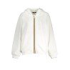 K-WAY FELPA CON ZIP DONNA BIANCO