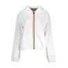 K-WAY FELPA CON ZIP DONNA BIANCO