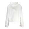 K-WAY FELPA CON ZIP DONNA BIANCO
