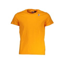 K-WAY T-SHIRT MANICHE CORTE UOMO ARANCIO