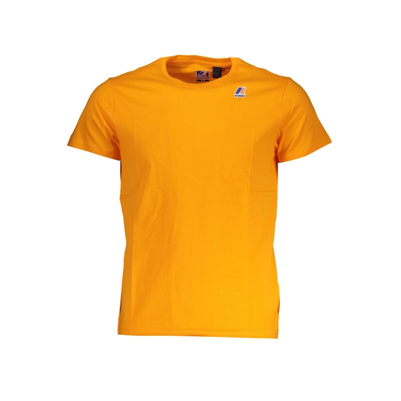 K-WAY T-SHIRT MANICHE CORTE UOMO ARANCIO K-WAY T-SHIRT MANICHE CORTE UOMO ARANCIO