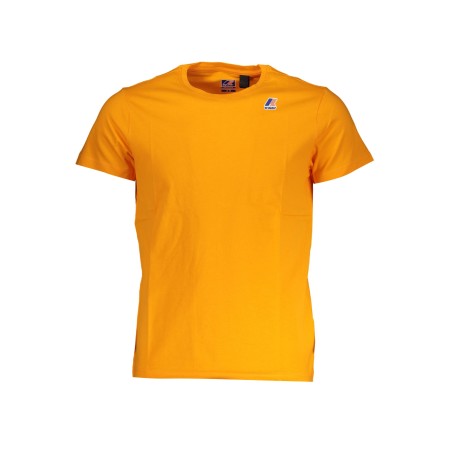 K-WAY T-SHIRT MANICHE CORTE UOMO ARANCIO