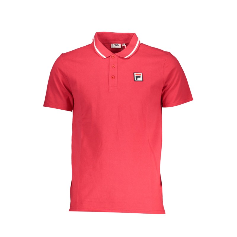 FILA POLO MANICHE CORTE UOMO ROSSO FILA POLO MANICHE CORTE UOMO ROSSO
