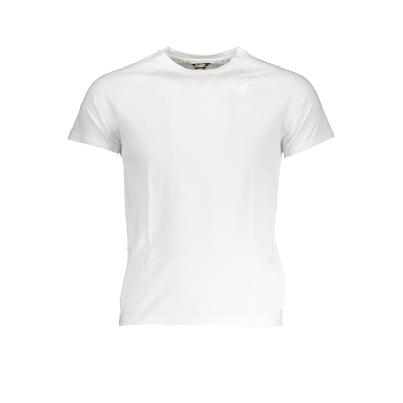 K-WAY T-SHIRT MANICHE CORTE UOMO BIANCO