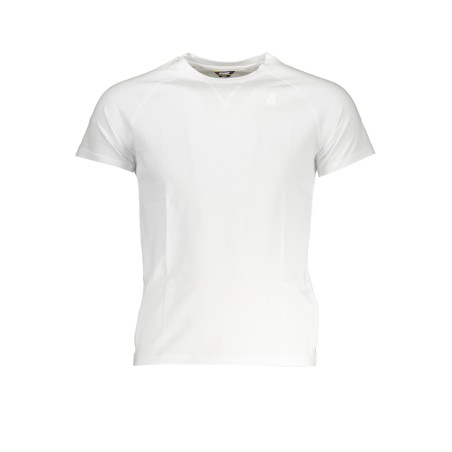 K-WAY T-SHIRT MANICHE CORTE UOMO BIANCO